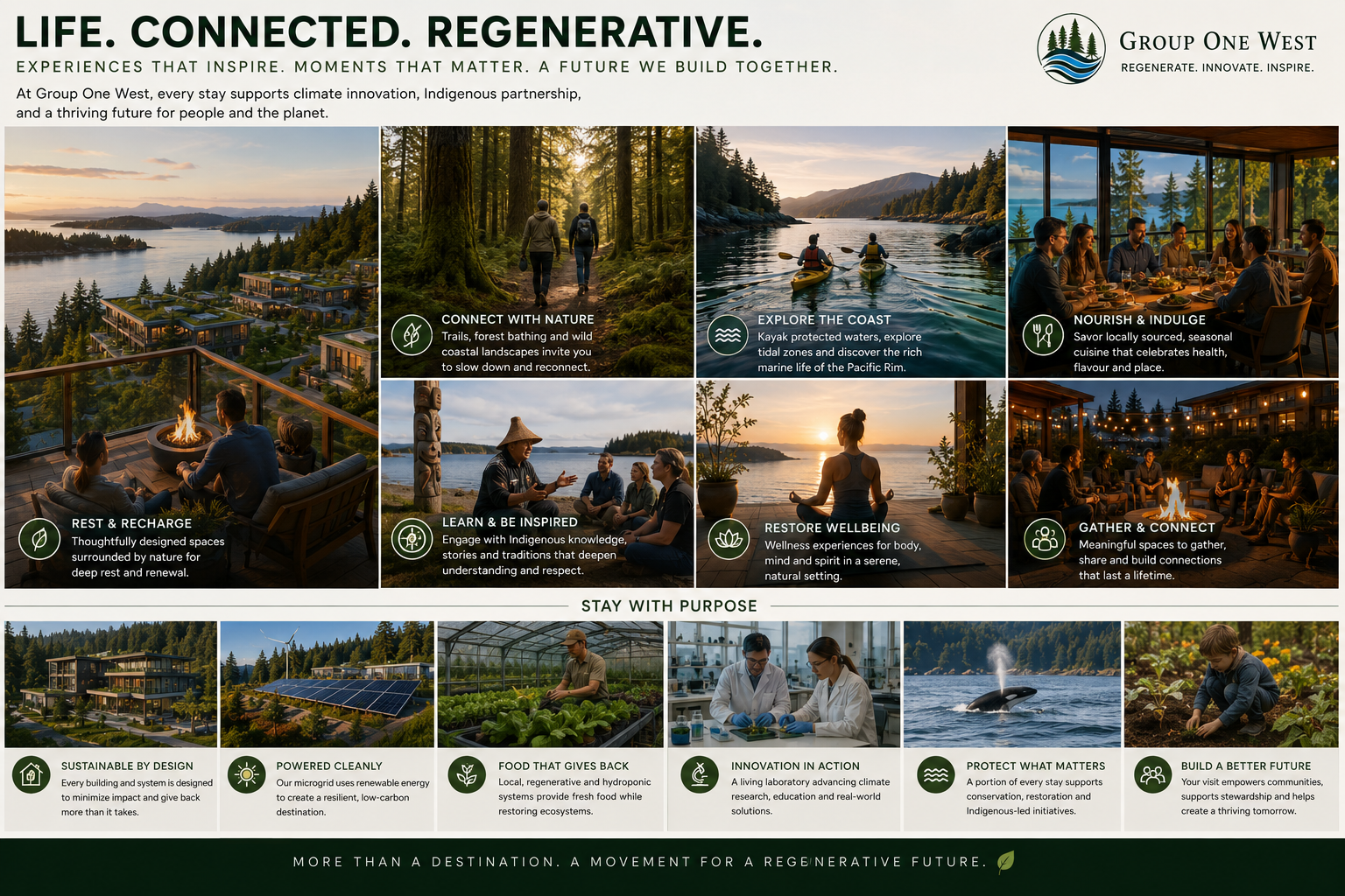 Concept illustration of the resort and grounds